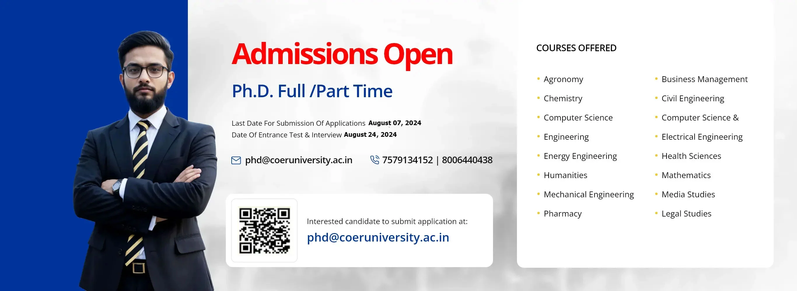 Admission Open