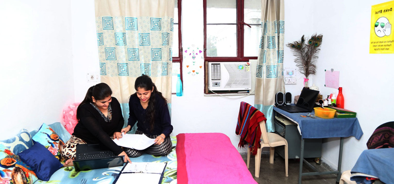 hostel room