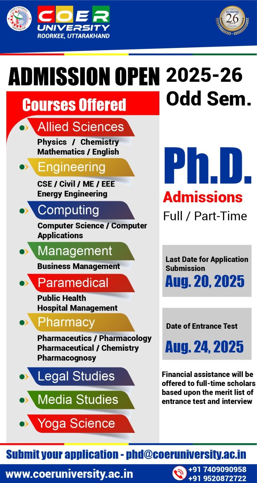 PhD Admissions