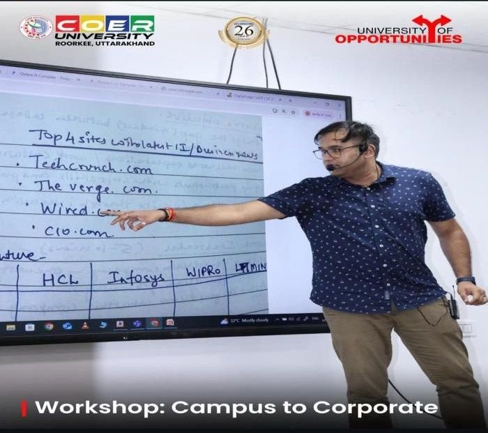 Workshop on Bridging Campus to Corporate