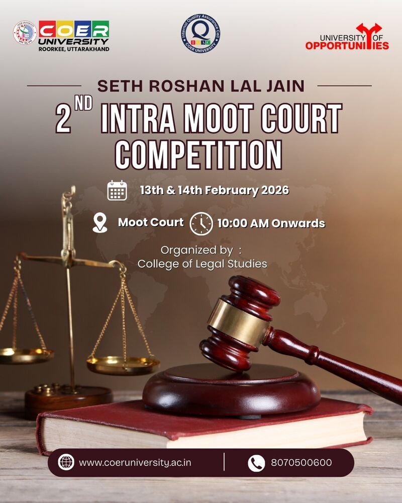 The 2nd Seth Roshan Lal Jain Intra Moot Court Competition