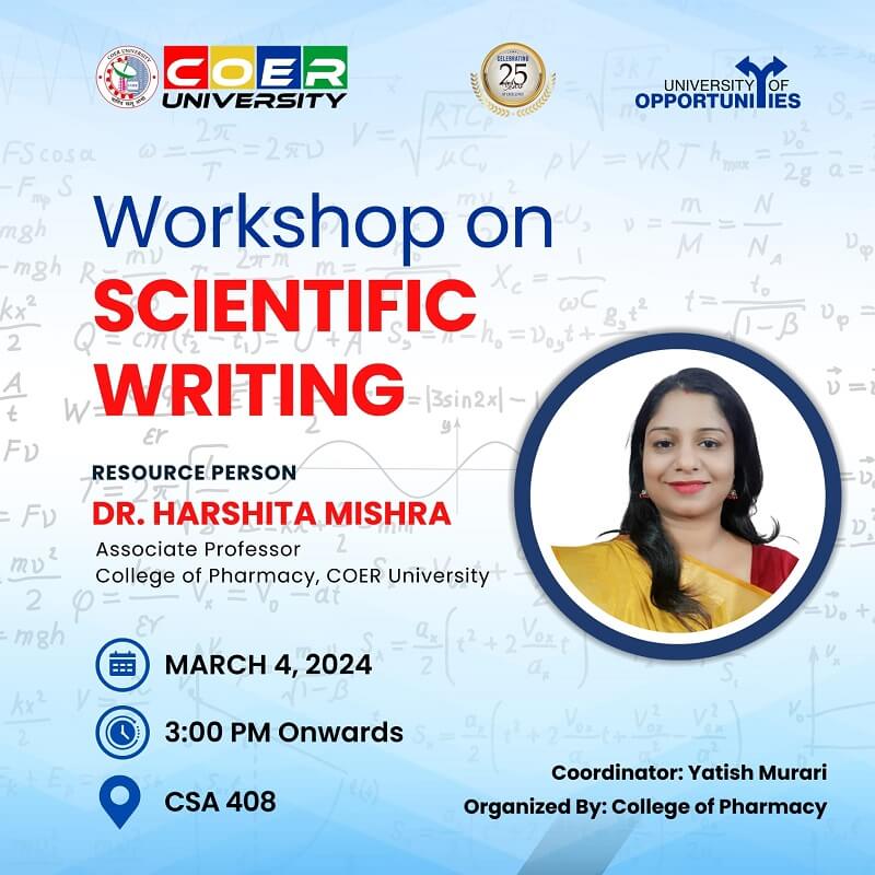 Workshop on Scientific Writing