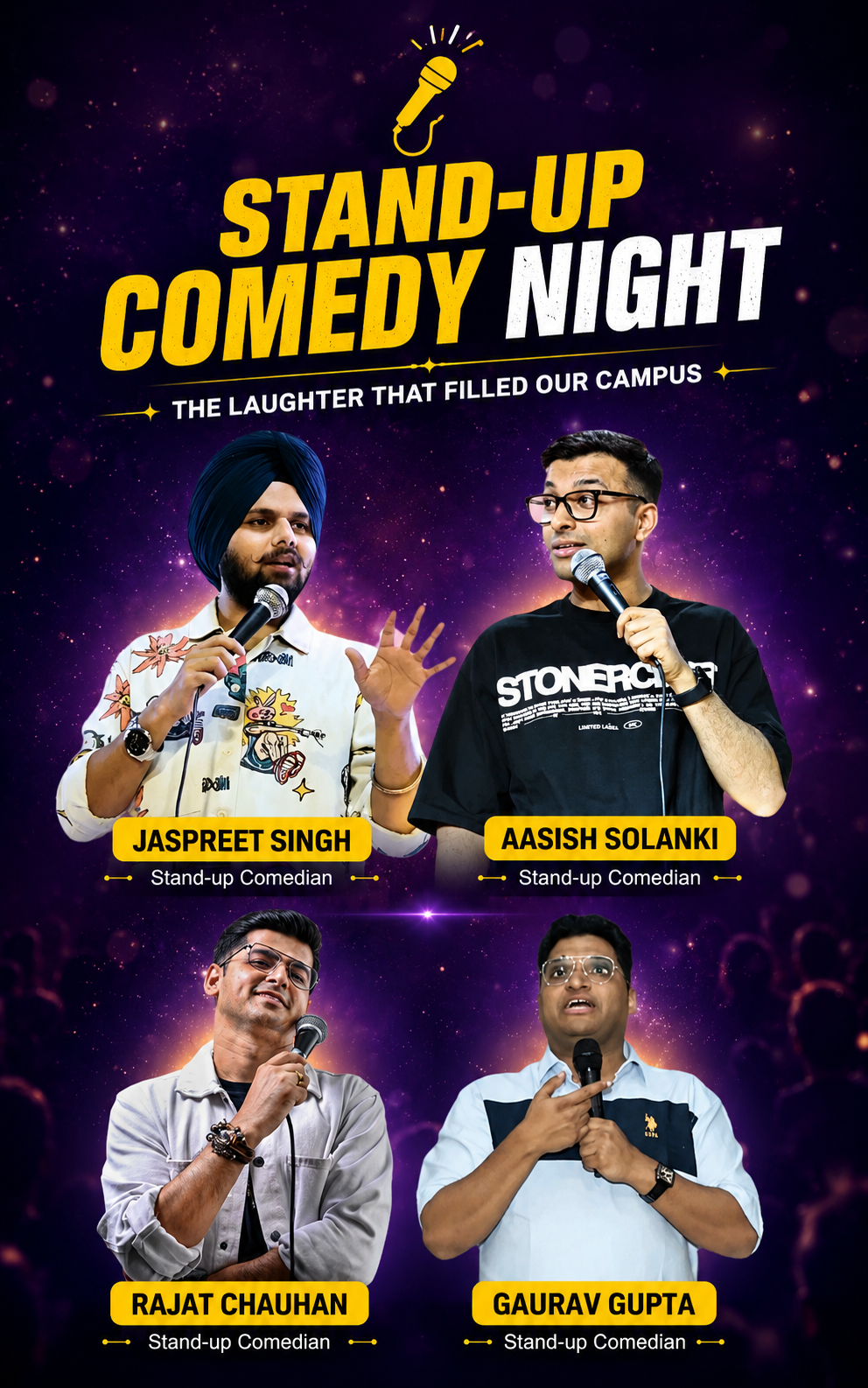 Stand Up Comedians - Zion